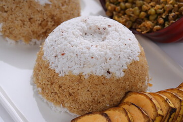 Wheat puttu _healthy kerala breakfast