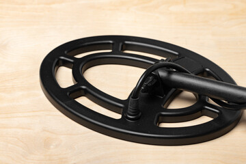 Search coil of the metal detector top view