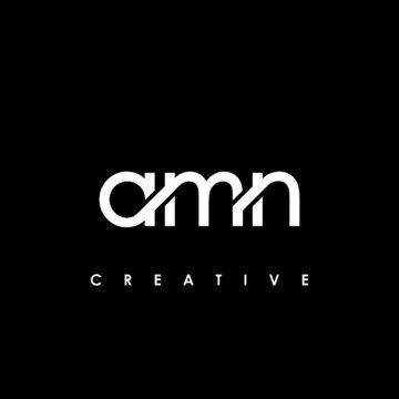 AMN Letter Initial Logo Design Template Vector Illustration