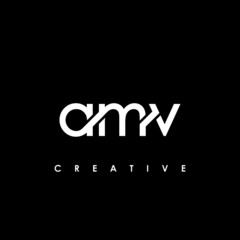 AMV Letter Initial Logo Design Template Vector Illustration