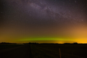 Stars in the night sky.