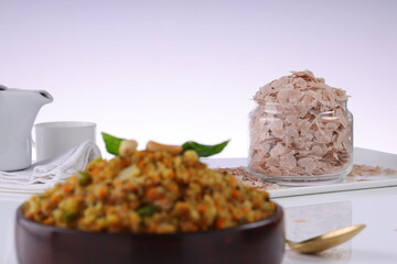 Aval upma or poha  upma