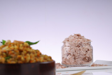 Aval upma or poha  upma