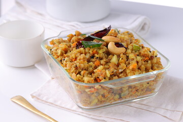 Aval upma or poha  upma