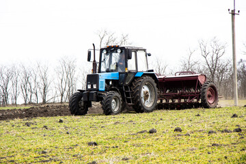 Spring feeding of winter wheat with fertilizer Ukraine