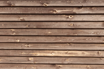 Obraz premium Big Brown wood plank wall texture background
