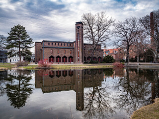 Amtsteich in Cottbus mit dem BLMK