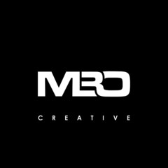 MBO Letter Initial Logo Design Template Vector Illustration