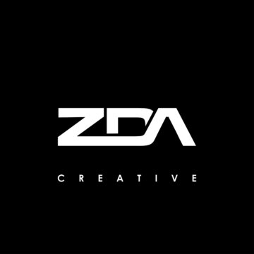 ZDA Letter Initial Logo Design Template Vector Illustration