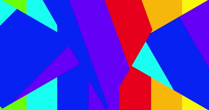 Rainbow Colorful 4k motion background	