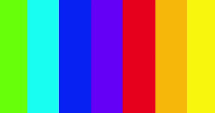 Rainbow Colorful 4k motion background	