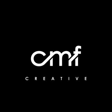 CMF Letter Initial Logo Design Template Vector Illustration