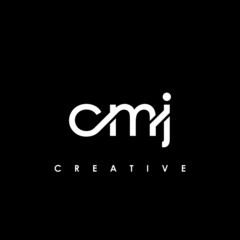 CMJ Letter Initial Logo Design Template Vector Illustration