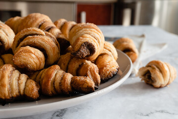 bagels with cinnamon and sugar