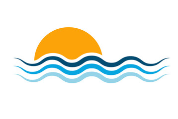 sole, linee, linea, sfondo, vettoriale, onde