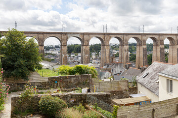 Obraz premium Morlaix et son viaduc