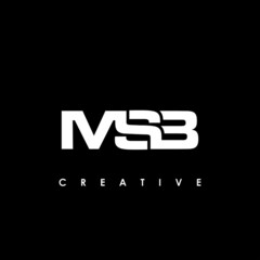 MSB Letter Initial Logo Design Template Vector Illustration