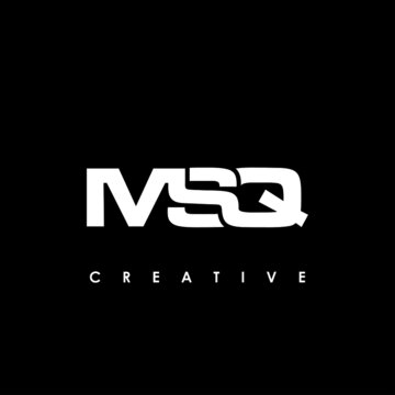 MSQ Letter Initial Logo Design Template Vector Illustration