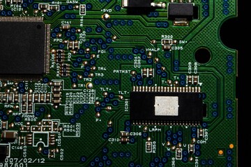 printed circuit board with processor