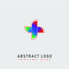 Abstract logo. Minimalist logo design. Creative logo. Beautiful and simple elements. - Vector