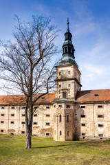Naklejka premium baroque monastery Plasy near Plzen, Czech republic
