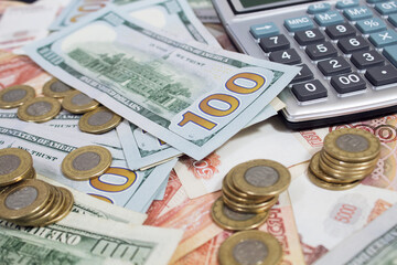 money with calculator