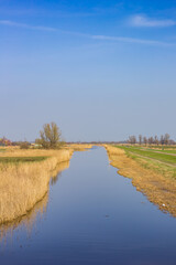 River in recreation area Het Twiske in Zaanstreek in The Netherlands