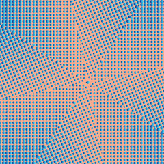 Abstract background dots blue pink color