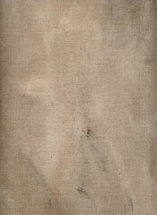 Old Painting Canvas Back Texture