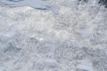 Ice texture. Frozen sea.