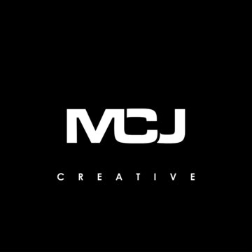 MCJ Letter Initial Logo Design Template Vector Illustration
