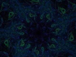 Imaginatory fractal background generated Image