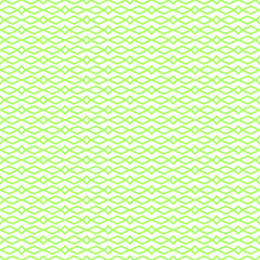 Abstract Seamless Pattern Green Doodle Background Vector