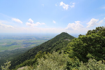 夏の筑波山の登山