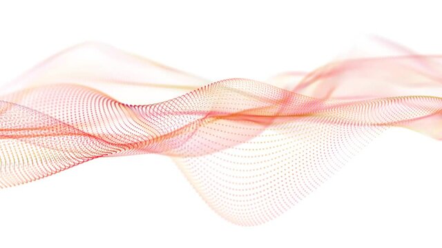 Color light blue abstract waves on white background. Futuristic background.