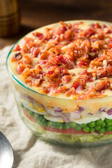 Homemade Seven Layer Salad
