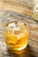Refreshing Boozy Scotch Godfather Cocktail