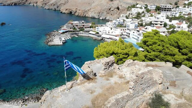 Sfakia Chora Sfakion in Chania Crete Greece