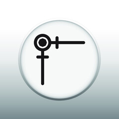 ELBOW, SIDE OUTLET UP VECTOR SYMBOL OF PUMPING SYSTEM MECHANICAL SYSTEM