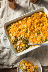 Homemade Cheesy Tuna Casserole