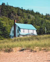 house in the mountains