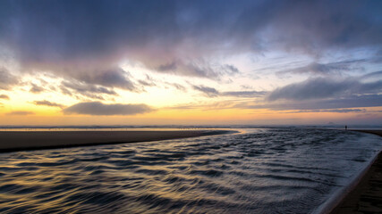 Sunset at a Rocky Beach, Northern California Coast - 424826352