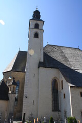 Fototapeta na wymiar Austria y sus preciosos pueblos e iglesias.