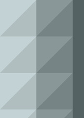 Obraz premium Abstract color Low-Polygones Generative Art background illustration
