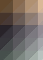 Fototapeta premium Abstract color Low-Polygones Generative Art background illustration