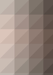 Abstract color Low-Polygones Generative Art background illustration