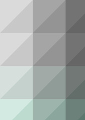 Abstract color Low-Polygones Generative Art background illustration