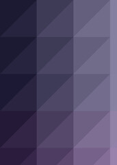 Abstract color Low-Polygones Generative Art background illustration