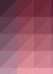 Abstract color Low-Polygones Generative Art background illustration