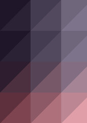 Abstract color Low-Polygones Generative Art background illustration